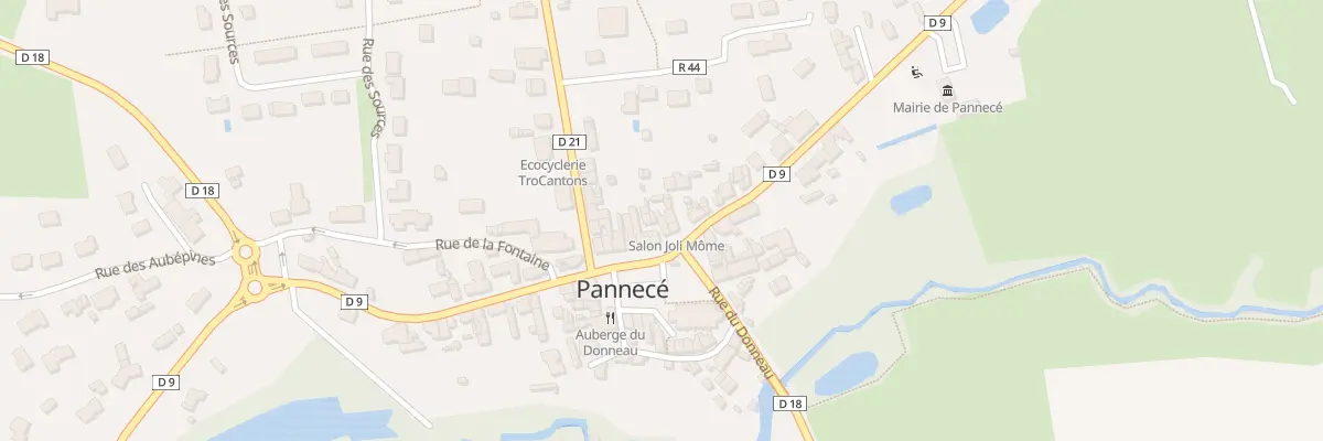Plan du 16 Pl de l’Eglise à Pannecé