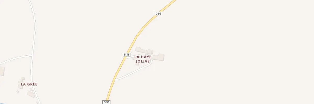 Plan du 2 La Haye Jolive à Eancé