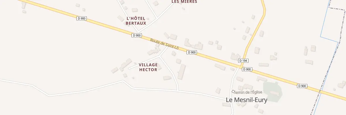 Plan du 5310 Hotel Bertaux au Mesnil-Eury
