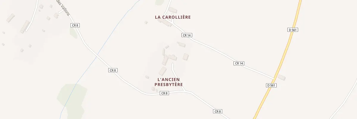Plan du 4 L’Ancien Presbytere à La Chaise-Baudouin