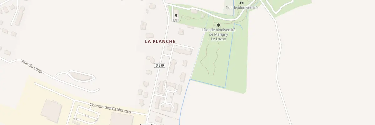Plan du 7A Cité du Jeune Jardin à Marigny-Le-Lozon