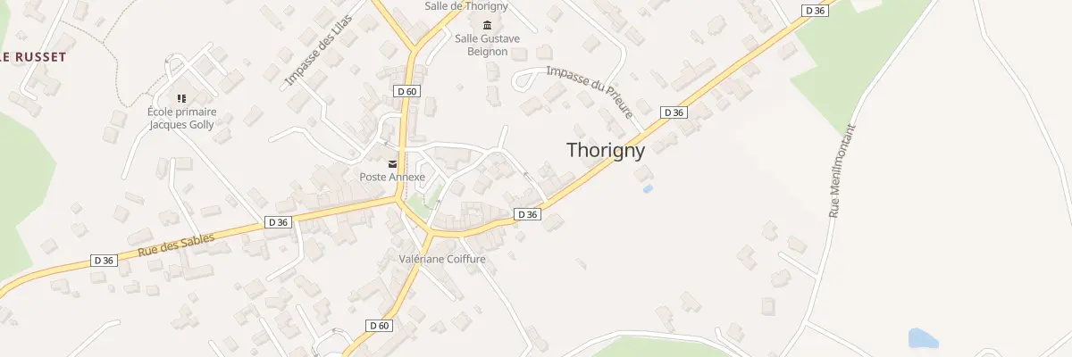 Plan du 21 Rue du pont du frêne à Thorigny