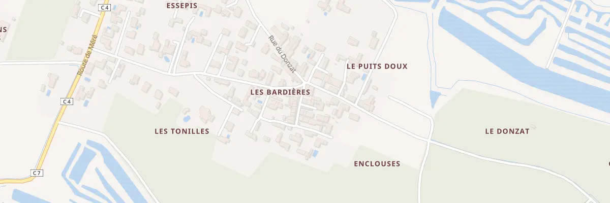 Plan du 1 Imp des Fauvettes à Dolus-d’Oléron
