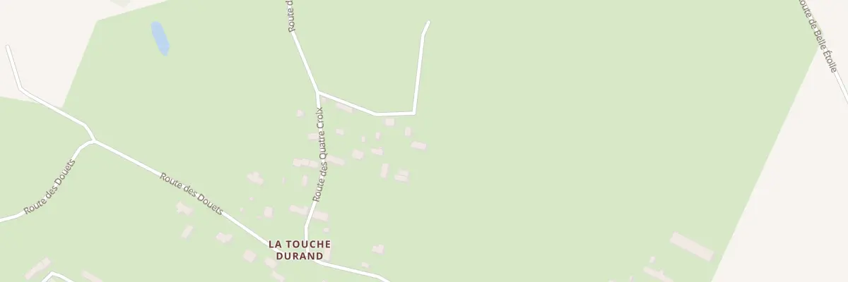 Plan du 10 Imp de la Touche Durand Vezins à Isigny-le-Buat