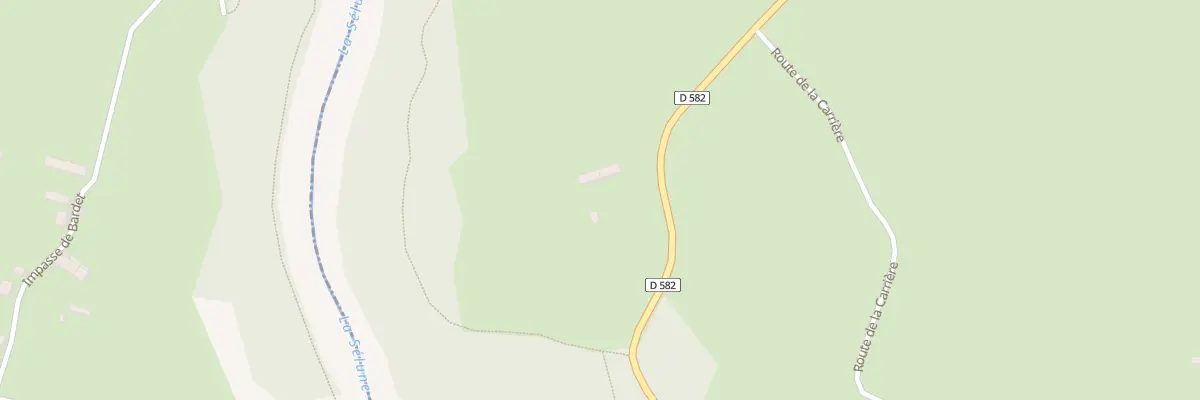 Plan du 44A Rte St Laurent de Terre Vezins à Isigny-le-Buat