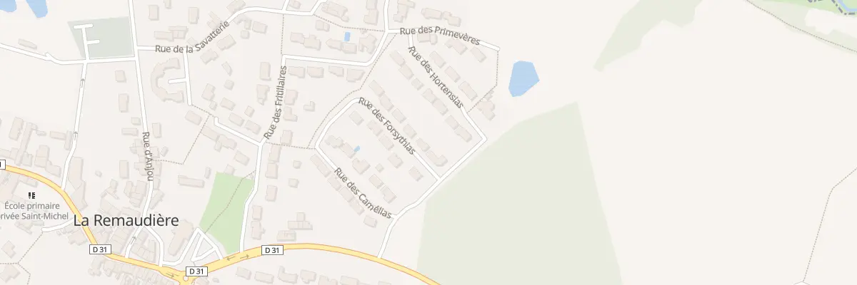 Plan du 4 Rue des forsythias à La Remaudière