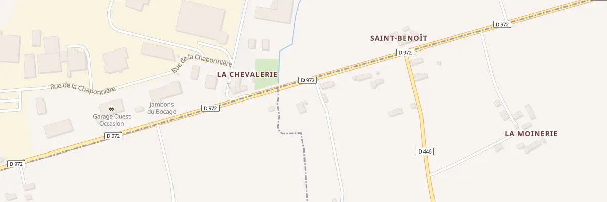 Plan du 5300 Saint Benoist à Quibou