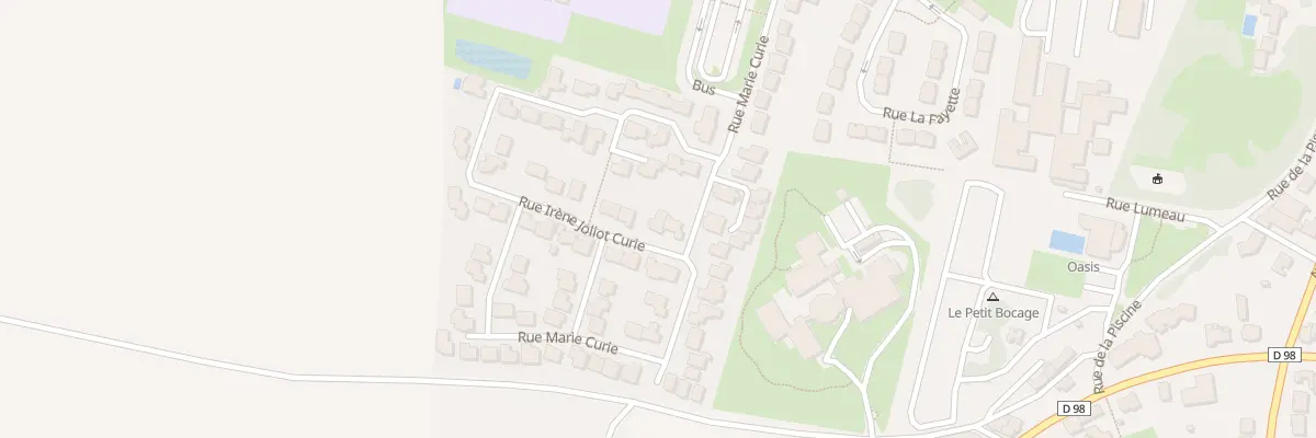 Plan du 4 Rue Irène Joliot-Curie à Essarts-en-Bocage