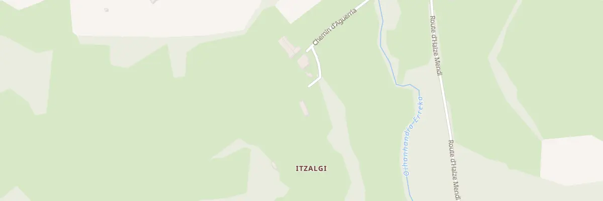 Plan du 7540 Laka Alde à Irissarry