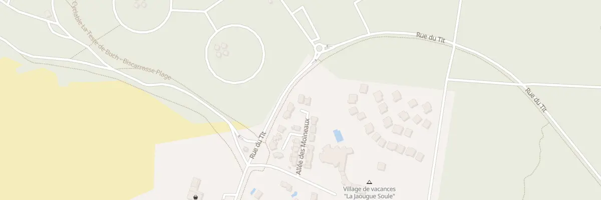 Plan du 111 Rue des Moineaux à Biscarrosse