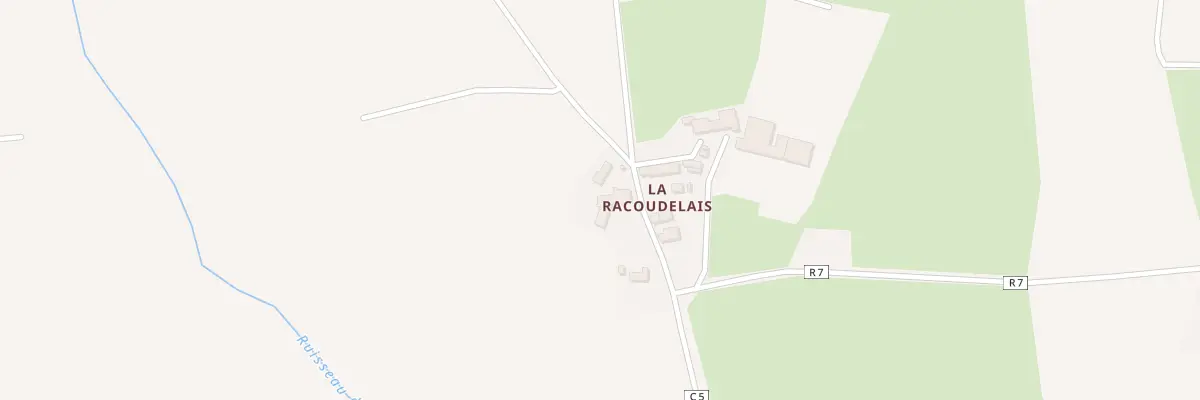 Plan du 3 La Racoudelais à Saint-Julien-de-Vouvantes