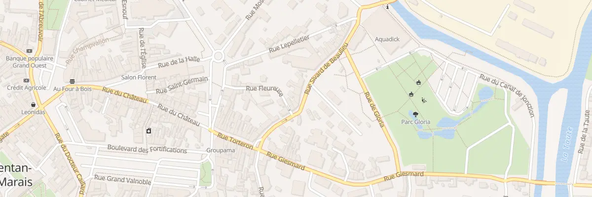 Plan du 5 Rue Sivard de Beaulieu à Carentan-les-Marais