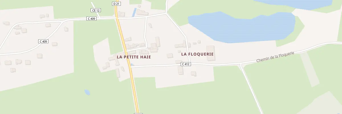 Plan du 5190 La Floquerie à Pannecé