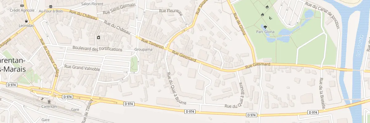 Plan du 8 Rue de l’Isle à Carentan-les-Marais