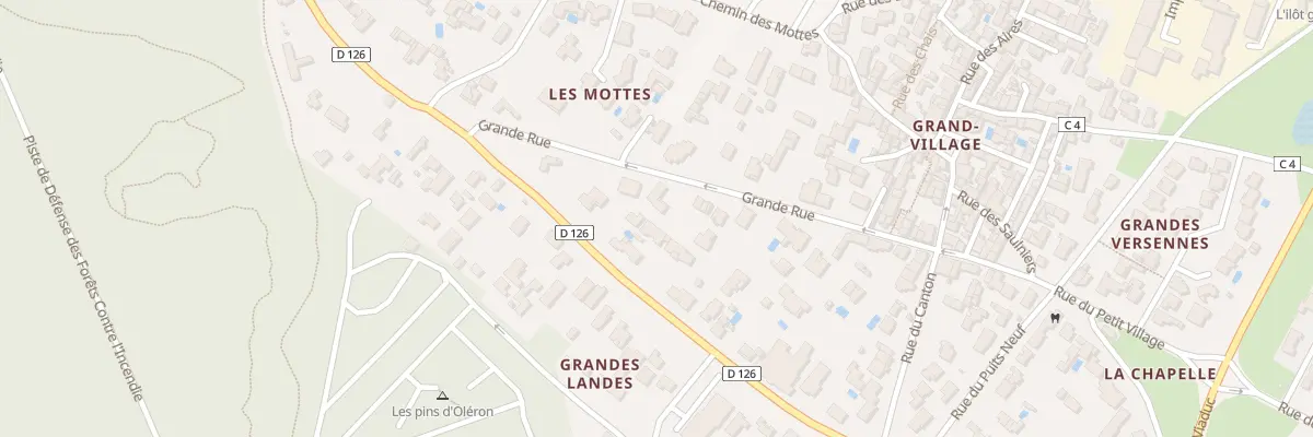 Plan du 27 Vc Grande Rue au Grand-Village-Plage