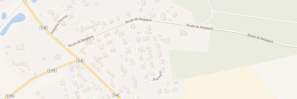 Plan du 6 Rue Pyon à Linxe