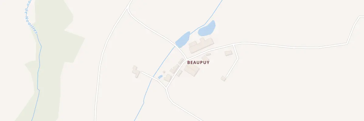 Plan du 4 Beaupuy à Fougeré