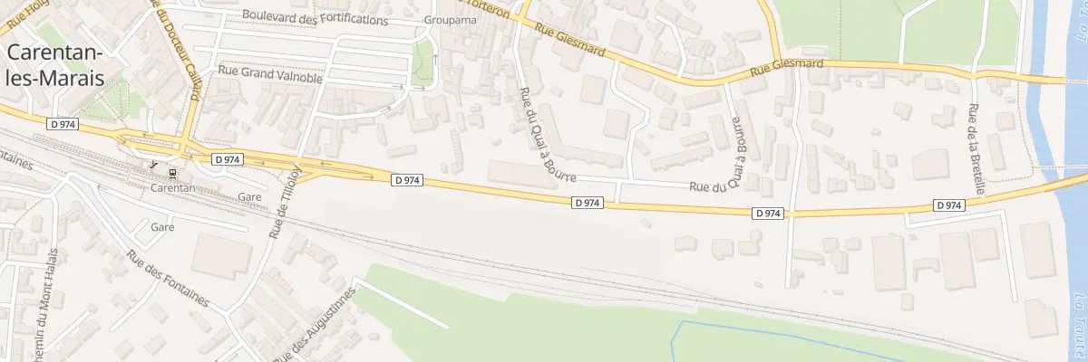 Plan du 11G Bd de Verdun à Carentan-les-Marais