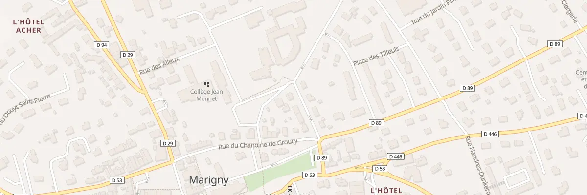 Plan du 5 Rue des Sports à Marigny-Le-Lozon