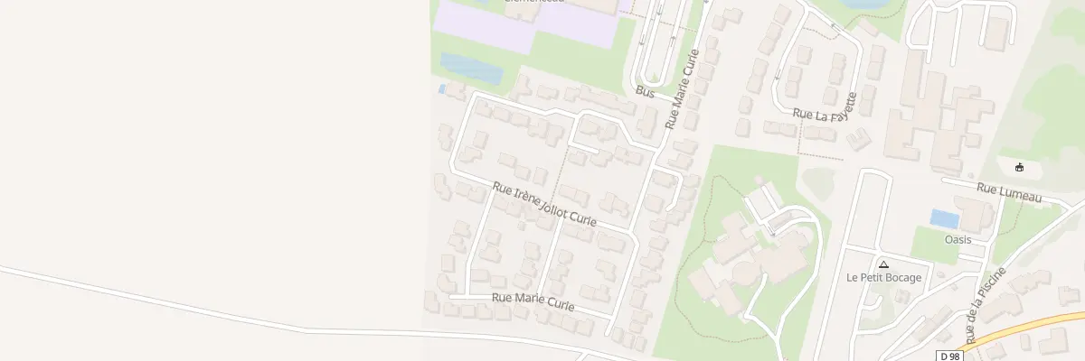 Plan du 10 Rue Irène Joliot-Curie à Essarts-en-Bocage