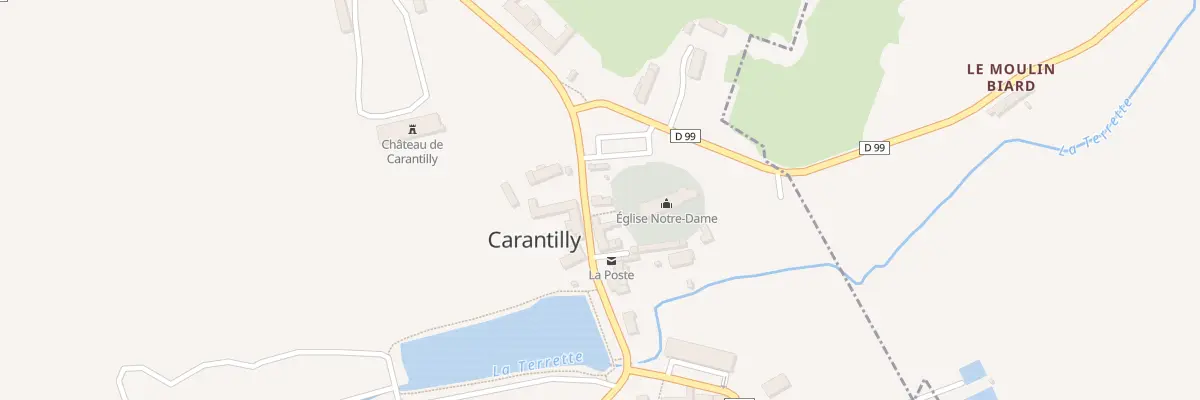 Plan du 5 Le Bourg à Carantilly