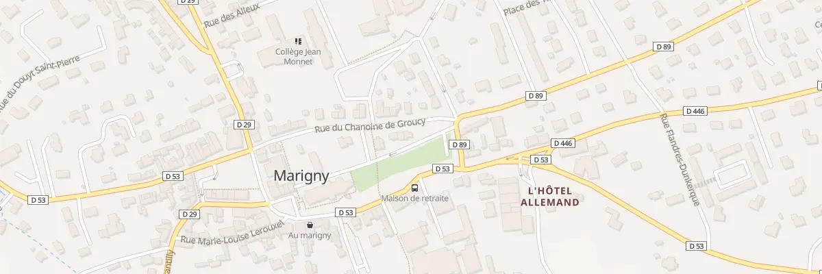 Plan du 10 Rue du Chanoine de Groucy à Marigny-Le-Lozon