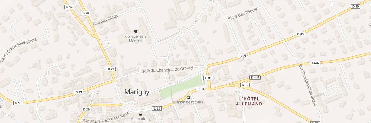 Plan du 31 Rue du Chanoine de Groucy à Marigny-Le-Lozon