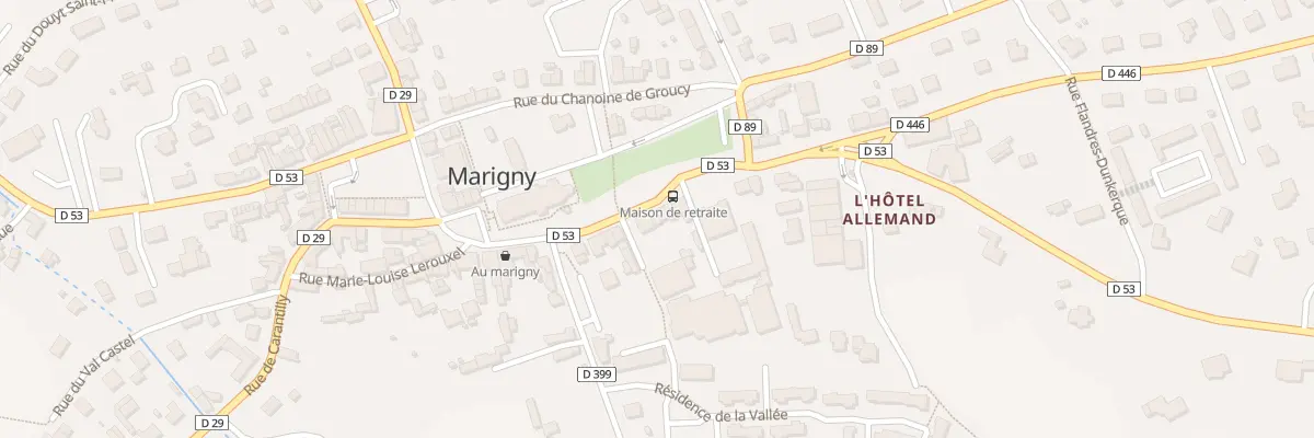Plan du 28 Av du 13 Juin 1944 à Marigny-Le-Lozon