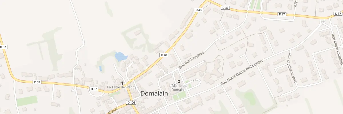Plan du 4 All des Tilleuls à Domalain