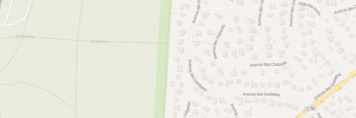 Plan du 32 Av des Goelettes à Lège-Cap-Ferret