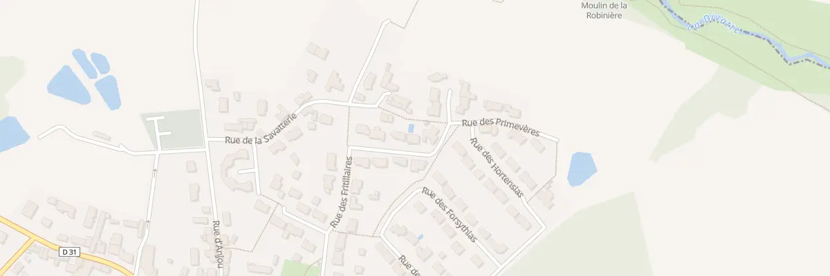 Plan du 7 Rue des primevères à La Remaudière