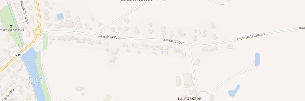 Plan du 32 Rue de la tour à Montaigu-Vendée