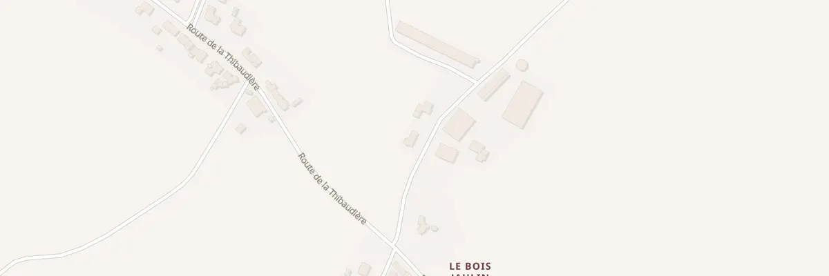 Plan du 33 Le Bois Jaulin à Essarts-en-Bocage