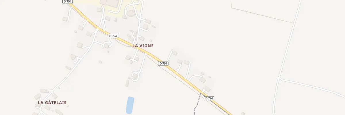Plan du 71 Rte de Gérard à Montreuil-sous-Pérouse