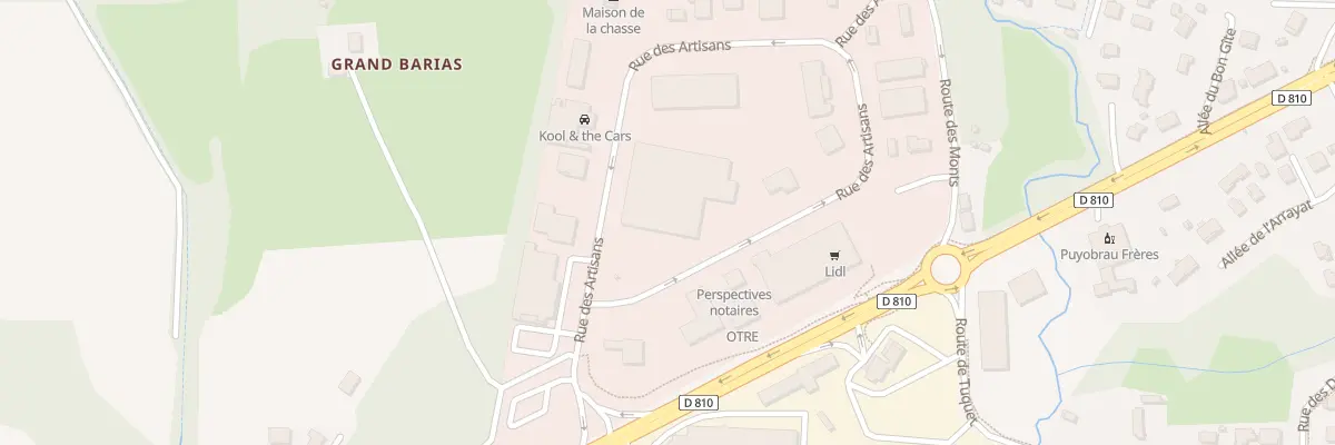Plan du 18 Rue des Artisans à Saint-Geours-de-Maremne