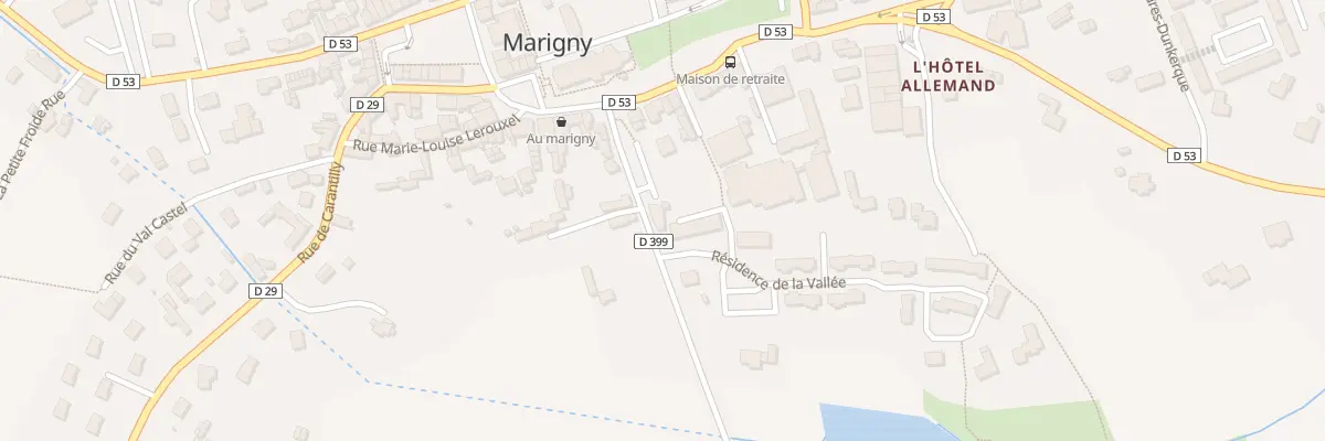 Plan du 5 Rue Jacques Bainville à Marigny-Le-Lozon