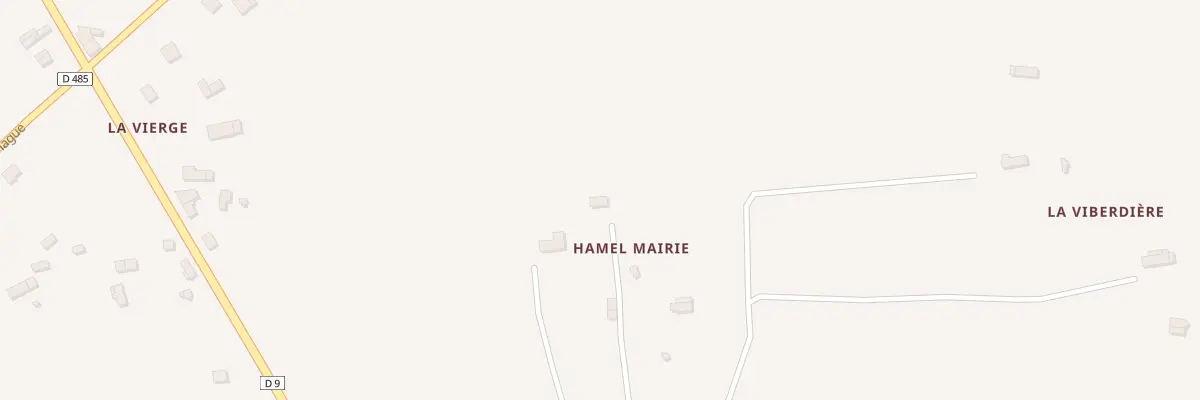 Plan du 22 Rte de la Vierge à La Bloutière
