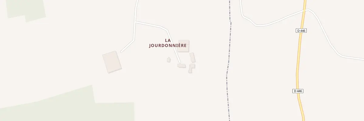 Plan du 2 La Jourdonniere à Carantilly