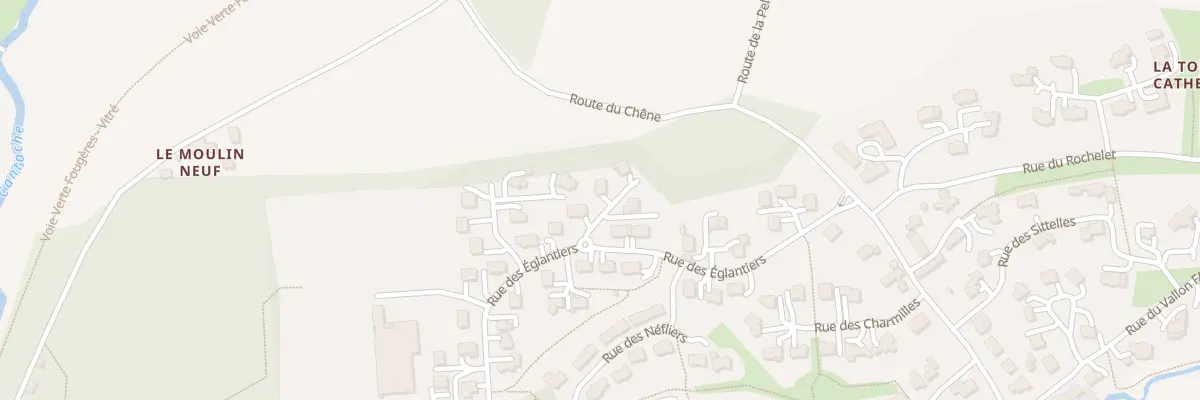 Plan du 3 Rue des Genêts à Montreuil-sous-Pérouse