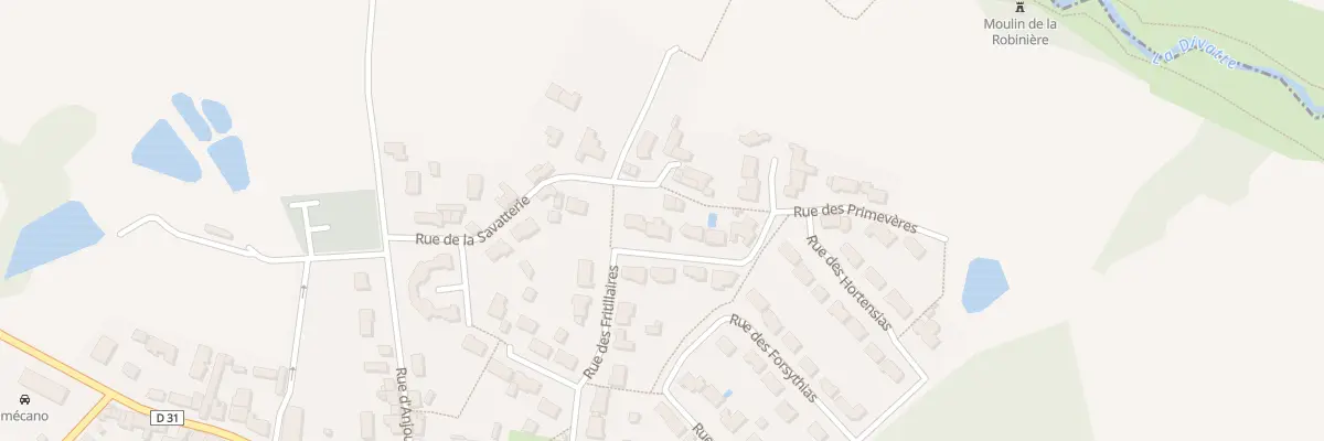 Plan du 3 Rue des primevères à La Remaudière