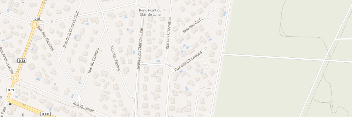 Plan du 13 Rue des Chevreuils à Biscarrosse