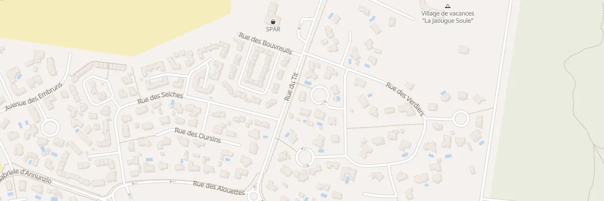 Plan du 63 Rue des Ortolans à Biscarrosse