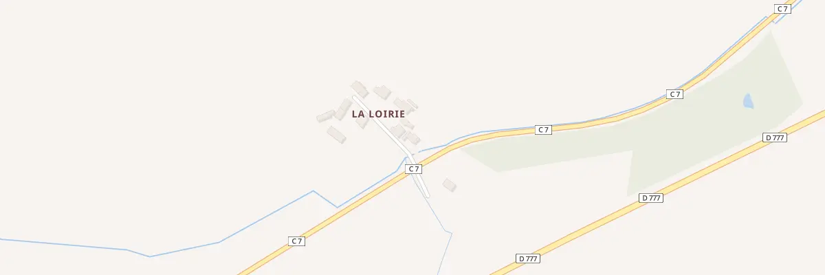 Plan du 5153 La Loirie à Étrelles