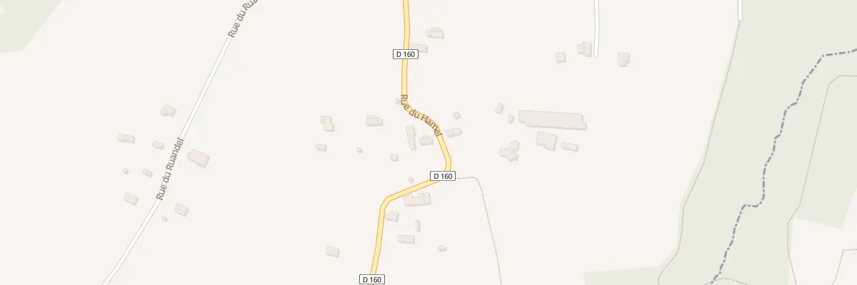 Plan du 5108 Le Hamel - St-Ovin à Saint-Ovin