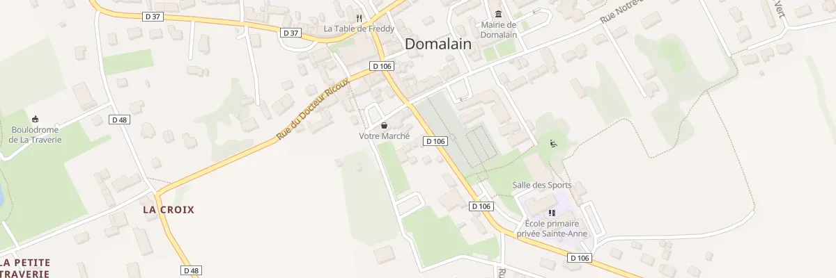 Plan du 11 Rue du Général Leclerc à Domalain