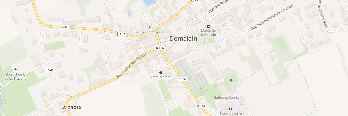 Plan du 4 Rue Notre Dame de Lourdes à Domalain