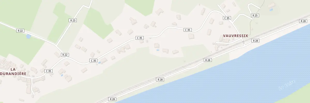 Plan du 960 La Durandière à Oudon