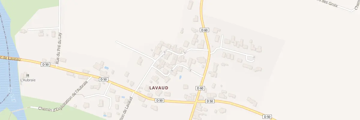 Plan du 3 Rue du bas village à Péault