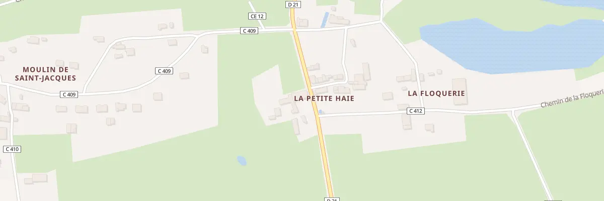 Plan du 5188 La Petite Haie à Pannecé