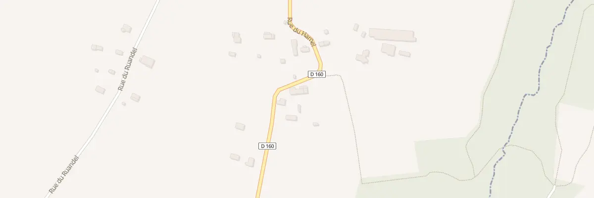 Plan du 13 Rue du Hamel - St-Ovin à Saint-Ovin